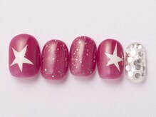 ジェミーネイル エビス(Jemiy nail ebisu)/キラキラ星ホロピンク7980yen