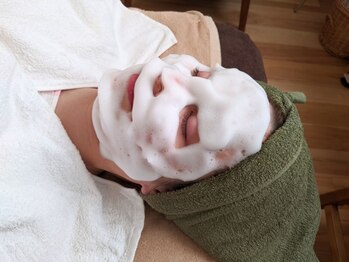 バストケア&アロマリンパセラピーniccoの写真/「クレンジングパック&炭酸泡パック&クレイパックの洗浄の魅力」リンパマッサージ/アロマ/小顔/バストケア