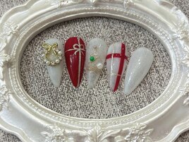 クリスマスネイル
