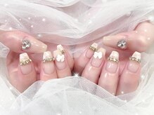 プティネイル 池袋(Puty Nail)/フレンチガーリーネイル ジェル