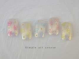 定額／シンプルアートコース♪