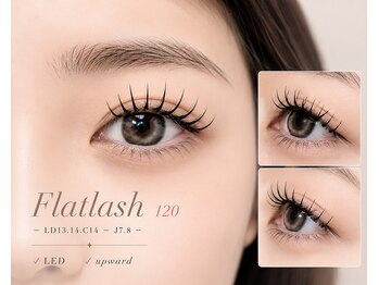 ローレルアイ 新宿(LAUREL EYE)の写真/【ナチュラル×上品ボリューム】軽やかフラットラッシュで素の美しさを引き立てる目元へ。モチもバツグン◎