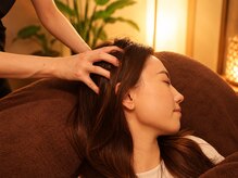 ブッダの足あとの雰囲気（ドライヘッドスパで頭もスッキリ。眼精疲労/首肩こりにも◎）