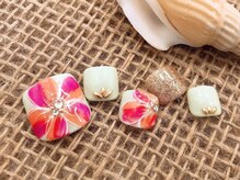 アンティム(Intime)/FOOT塗りかけフラワー　￥10000