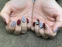 ネイルルーム 千美(room)/ツイードネイル♪