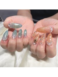 長さ出し☆持ち込み☆ラメ☆ケア