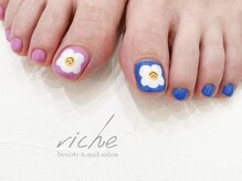 リーチェ ビューティアンドネイルサロン 大名店(Beauty&Nail Salon)/お花ちゃんnail