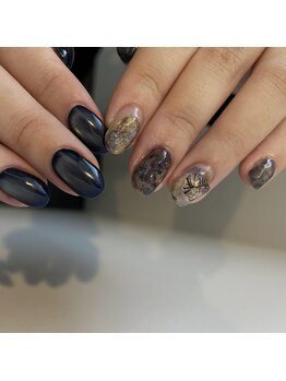 ヌア(nur.)/ネイビーnuance