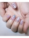 ドライフラワーネイル