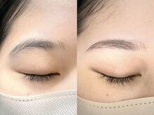 ロイ(ROI)/アイブロウ　ビフォーアフター