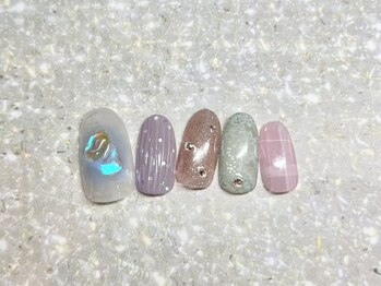 アルク バイ ネオリーブ 荻窪店(arc by neolive)/3月定額/カラフルネイル