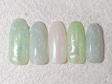 リノ ネイル(Rino nail)/4月の新作804k2メロン