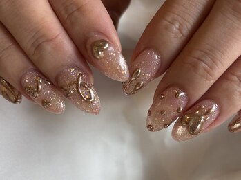 ジュイール ネイル 千葉店(Jouir nail)の写真/トレンド～個性派まで★繊細アートもぜひお任せください♪他とは被らない指先で周囲の視線を独り占め！
