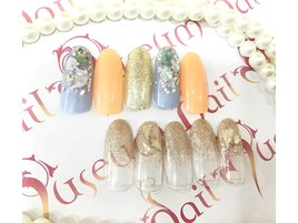 【夏】シェルネイル