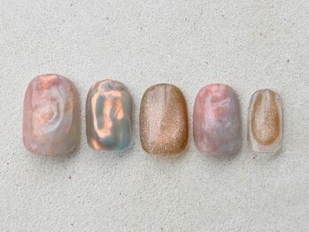 ルフトエーデ(LUFT Ode)/【Art 10】朝焼けネイル