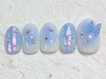 ネイルビート(NAIL BEAT)/チーク 蝶々