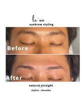 ルアン 表参道店/メンズ美眉毛スタイリング