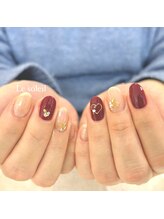 ル ソレイユ(Le soleil)/ボルドー×ハート　byあやか