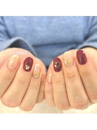 ボルドー×ハート　byあやか