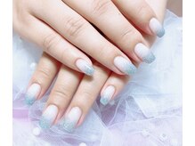 パープルラビット(purplerabbit)/◆水色ラメグラ