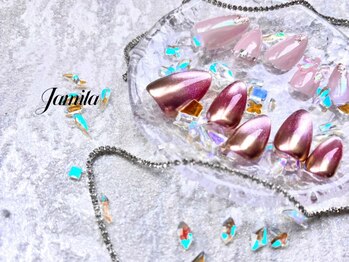 ジャミーラの写真/【爪に優しいパラジェル使用◎】《定額デザインネイル》は月替わりの旬のデザインサンプルから選択OK♪