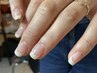 【nail】フレンチ(クリアベース)◆¥7000