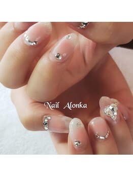 ネイル アロンカ(Nail Alonka)/お持ち込みネイル ¥9900