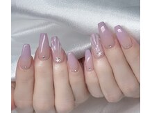 ネイルズ イロハ 新大久保店(NAILS 168)の雰囲気（#チップ長さだし　#パーツつけ放題）