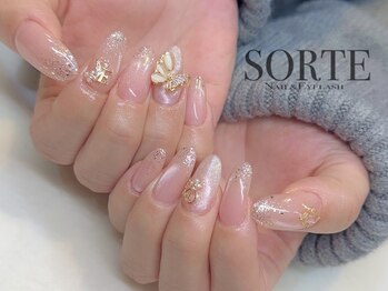 ソルテ(SORTE)の写真/【他店付け替えオフ無料】季節・流行りに合わせてシンプルからトレンド、手描きアートまで全てお任せ♪