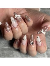 ネイルアトリエ ルアナ(LUANA)/ハートホロネイル