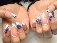 ネイルサロン べルフ(nail salon Verf)/ブルーベリーネイル♪