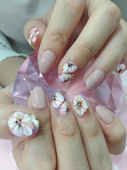 フラワーネイル
