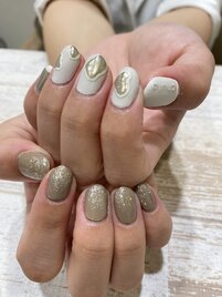 ちぐはぐネイル