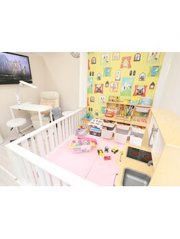 お子様同伴OKのサロン