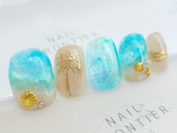 ネイルフロンティア 吉祥寺(NAIL FRONTIER)/えりか♪夏色リゾート11980円