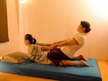 ティチャバー(T chaba)の写真/独特のストレッチと圧迫で血行促進し、足の疲れや張りをしっかりほぐす！施術後は足が軽くなりスッキリ♪