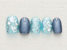 ノーネイル 町田(NO NAIL MACHIDA)/キラキラシェルアート￥4990