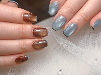 マグネット/先端ライン/シンプル