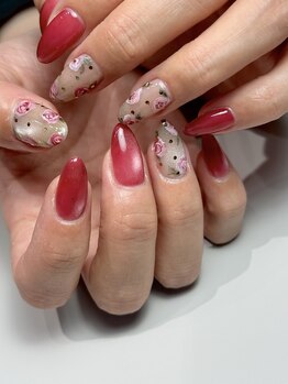 アローネイル(alo__nail)/持ち込みアート