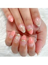 ジェイグランド(JGRAND)/逆フレンチネイル