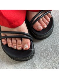 オシャレフットネイル