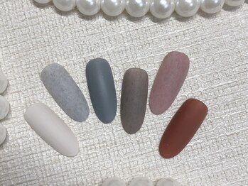 キラキラネイル 川口 南鳩ヶ谷店/秋冬マットワンカラー