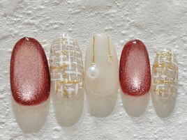 クリスマスネイル／定額デザイン