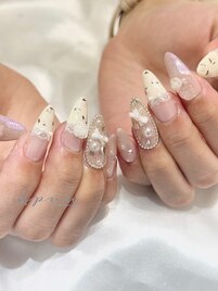 レースバラ ネイル