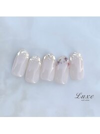 ネイルケア付きブライダルネイル