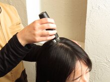 美しき森の雰囲気（育毛促進ケアとドライヘッドスパで髪にボリュームを）