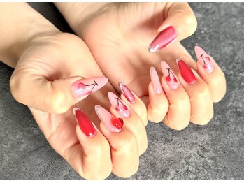 テアネイル(Thea nail)の写真/施術後4週間以内の来店でオフ無料◎お気に入りのネイルを綺麗に保ちましょう！
