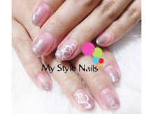 マイ スタイル ネイルズ(My Style Nails)/ラメグラデーションジェル