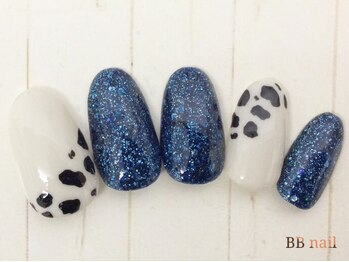 ビービーネイル 所沢店(BB)/牛柄ネイル