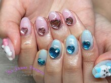 アン ジョーヌドラゴ/【自爪ネイル】ハートネイル